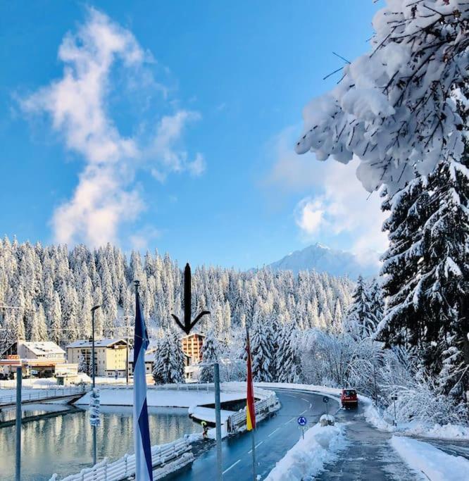 Modern Laax Apt, Swimming Pools, Wellness & Tennis Exterior foto